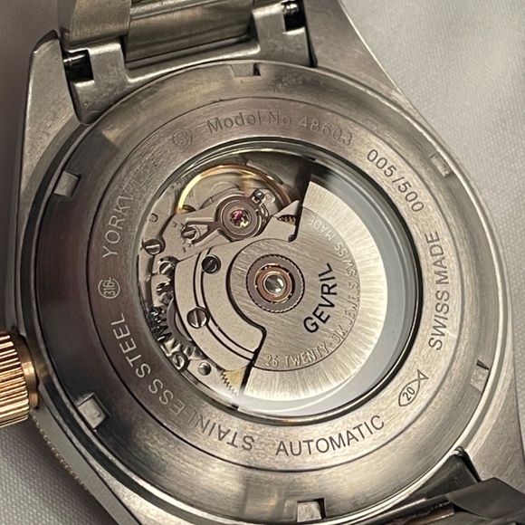 Gevril Pier 90 Automatic Watch - Picture 8 of 9